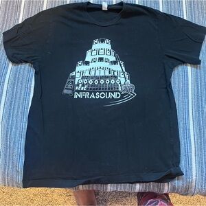 Infrasound music festival tshirt from 2019